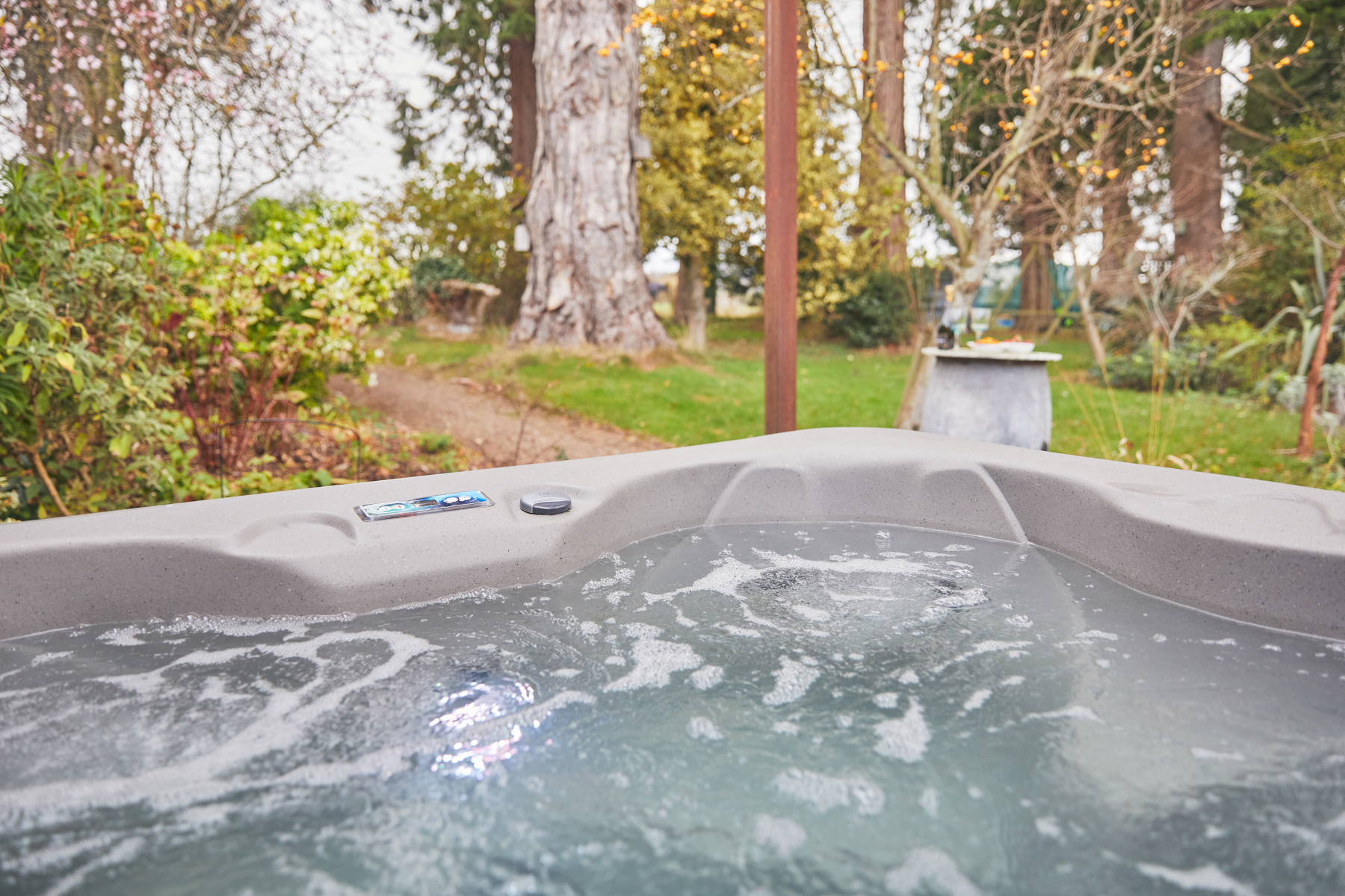 Hot tub at Herefordshire Holidays